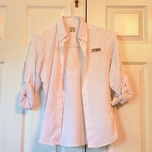 White Columbia PFG Top